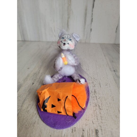 Annalee Sweet Tooth kitty candy corn Halloween - Picture 2 of 9